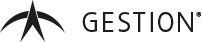 Gestion Logo black and white